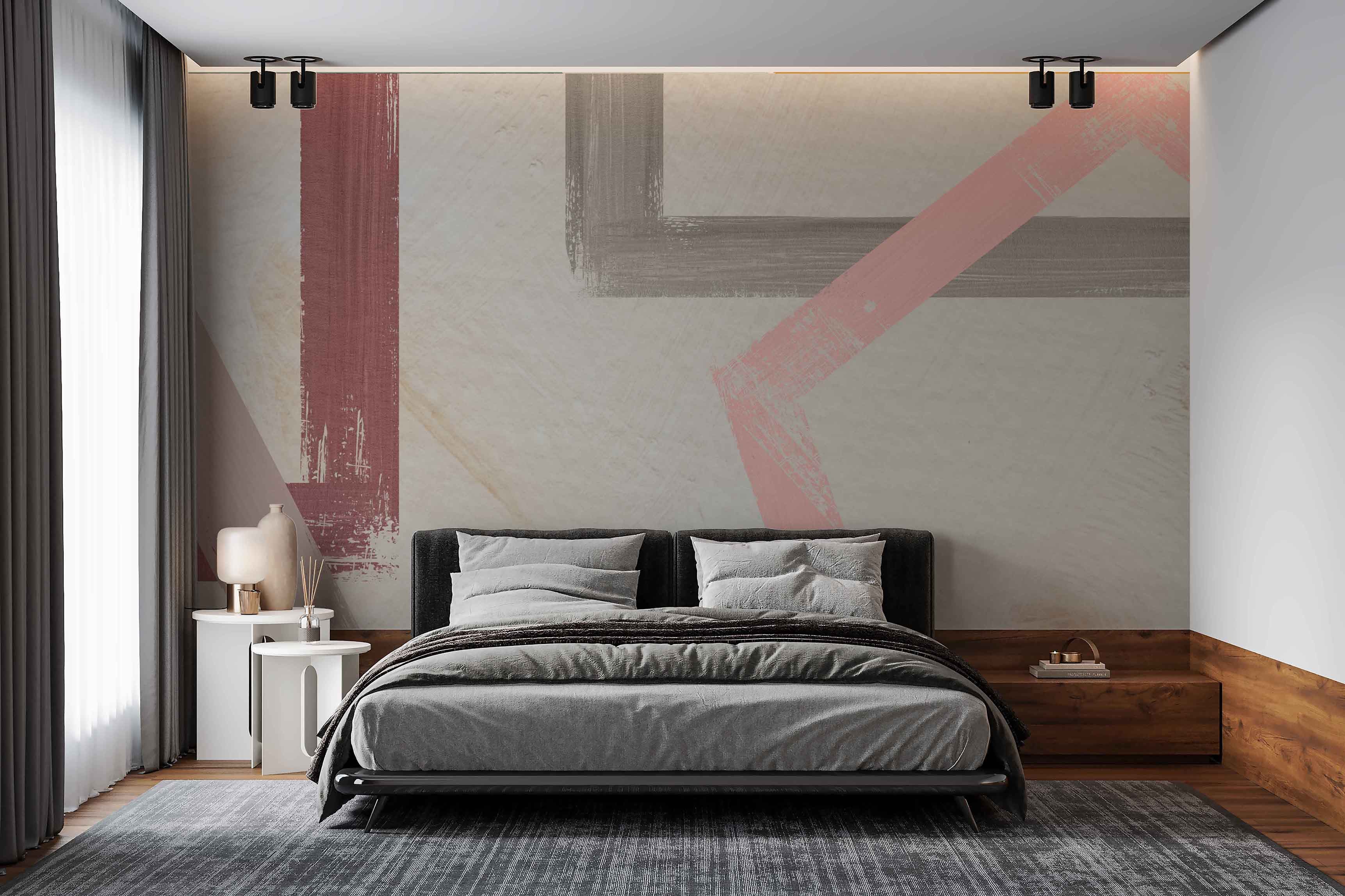 Rekha – Dusty Rose Geometry