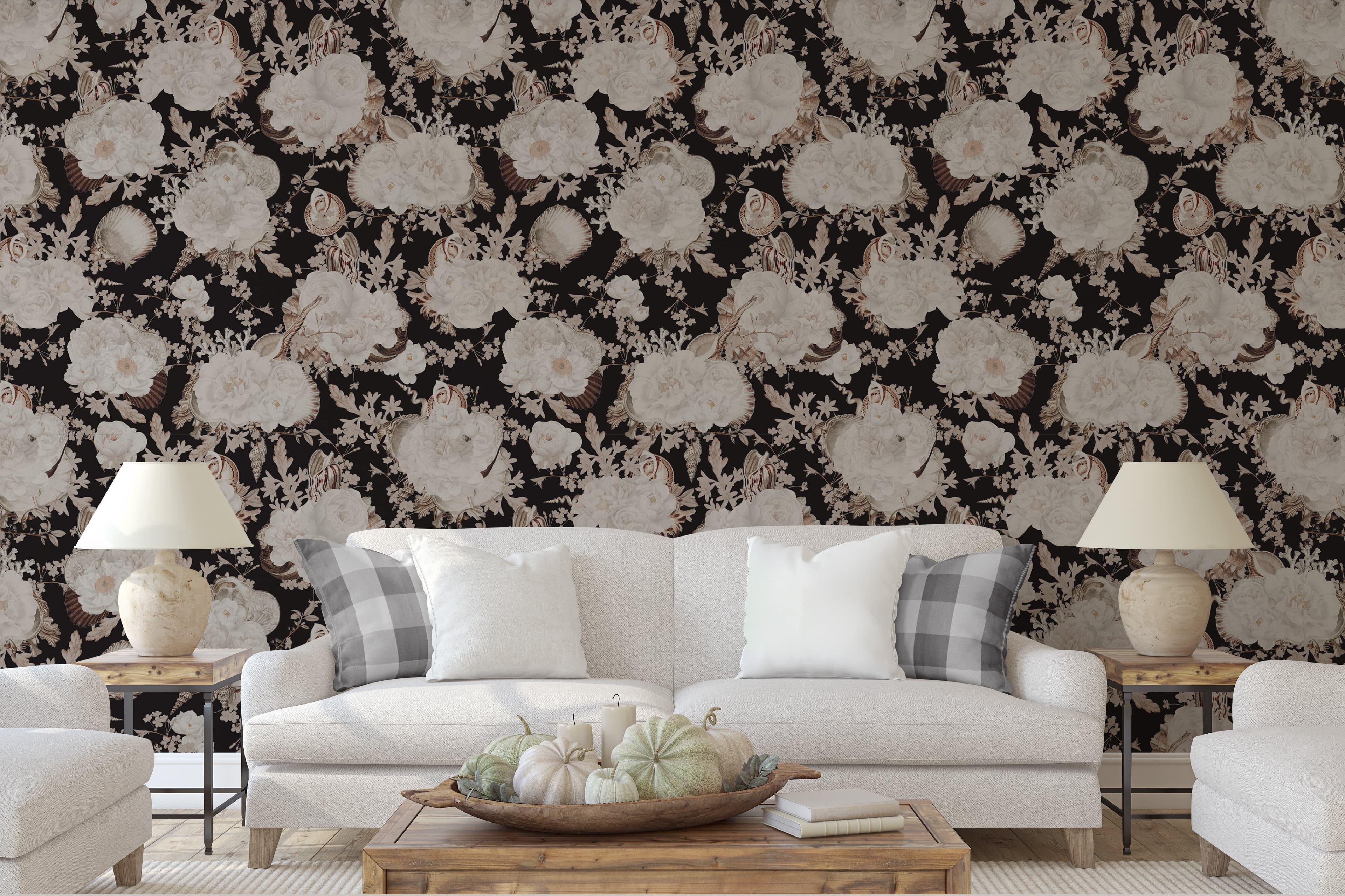 Dark Floral Bloom