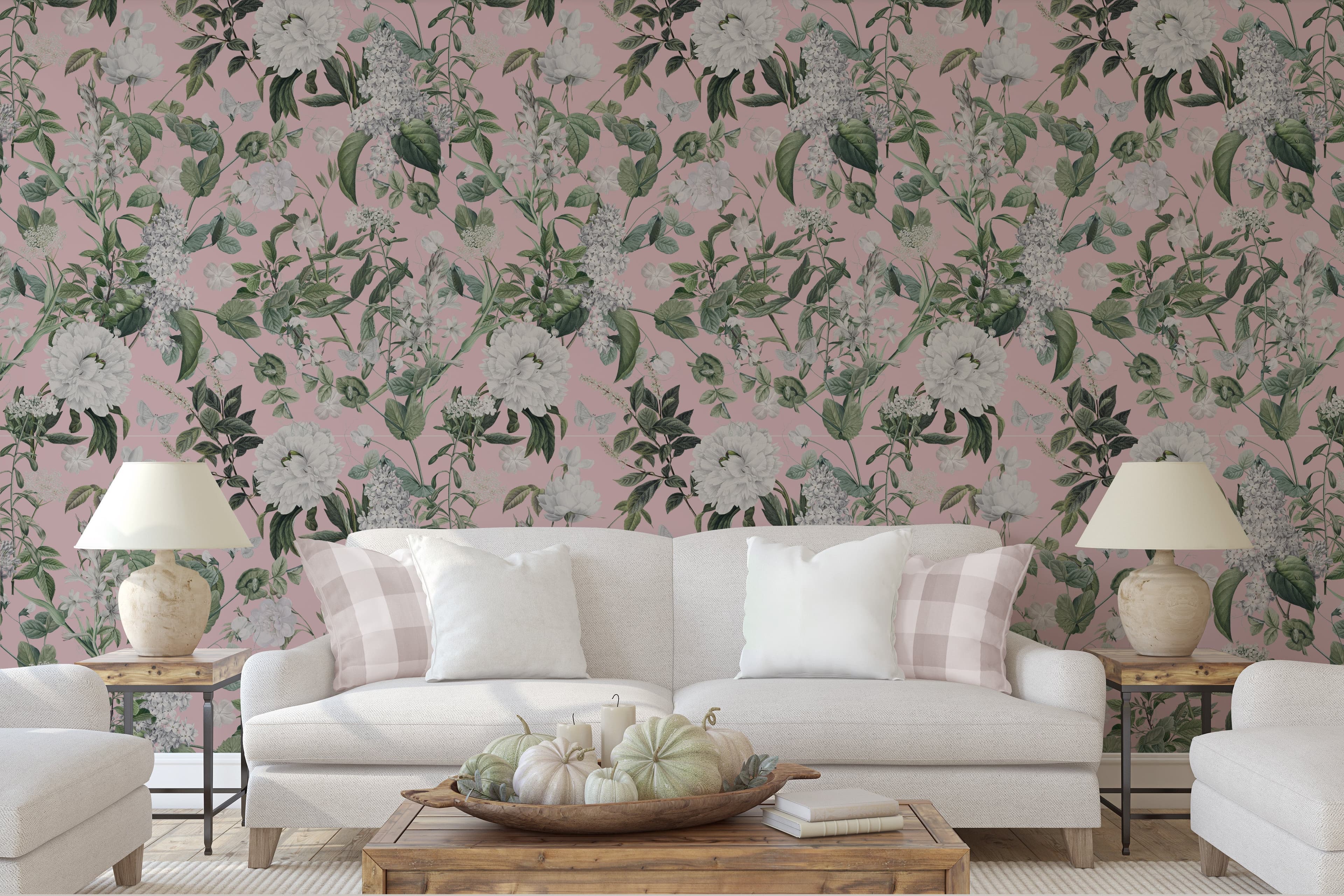 Garden Rose Chinoiserie