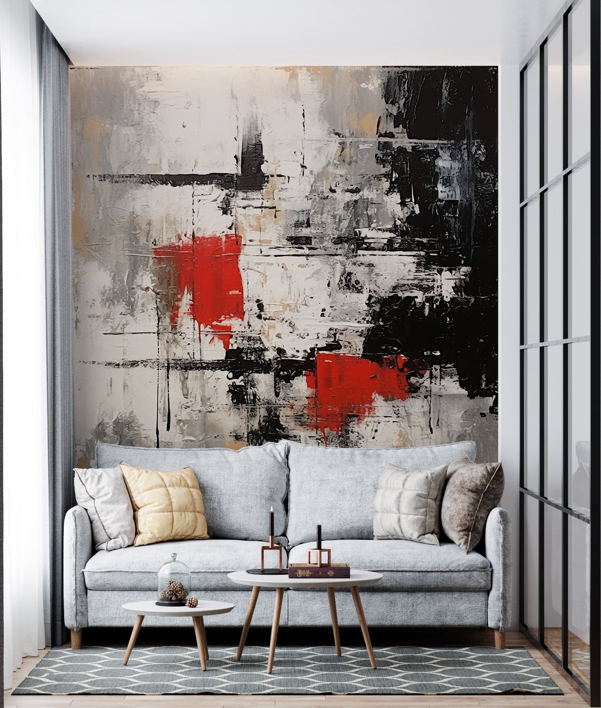 Urban Abstract Brushstroke