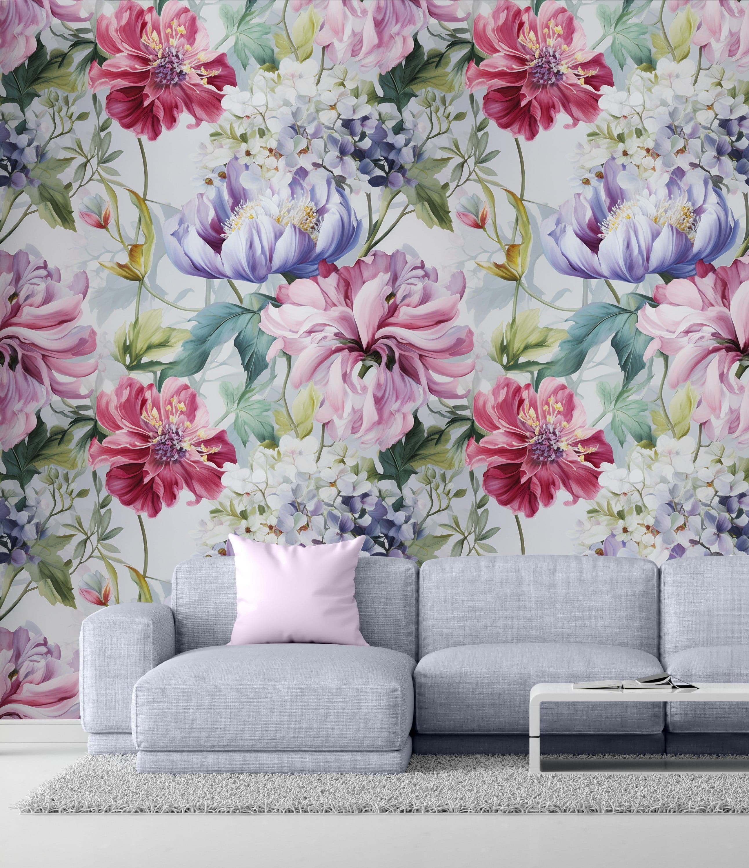 Peonies & Roses