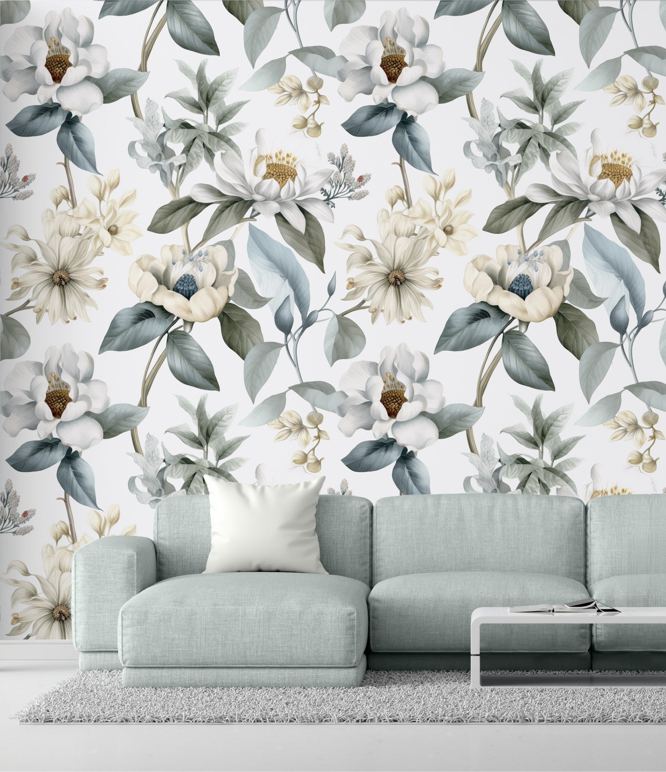 Ivory Botanical Elegance