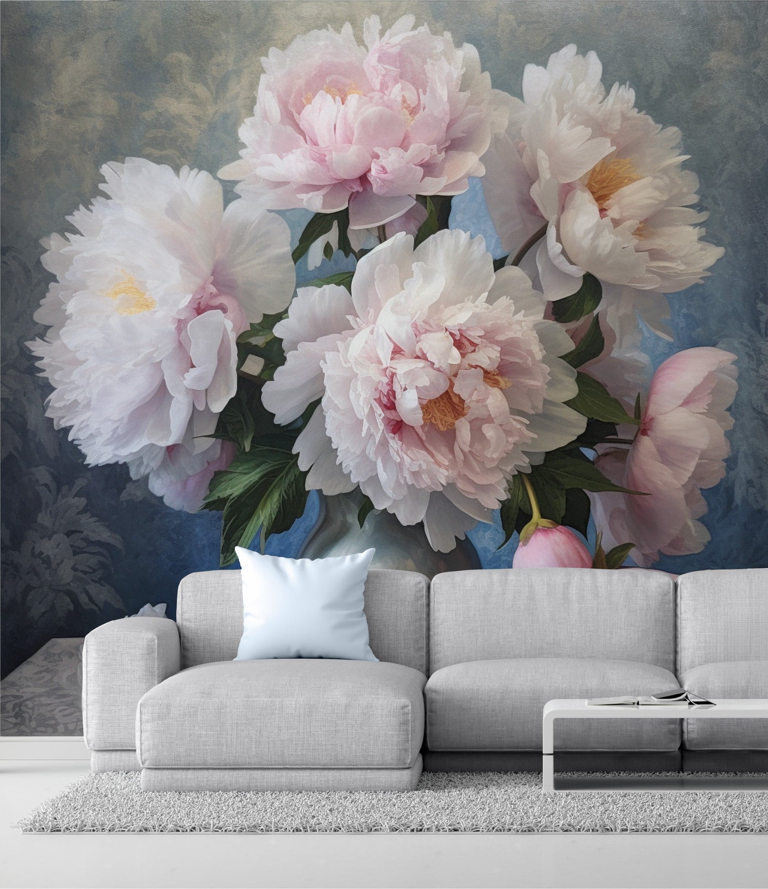 Soft Peony Vase