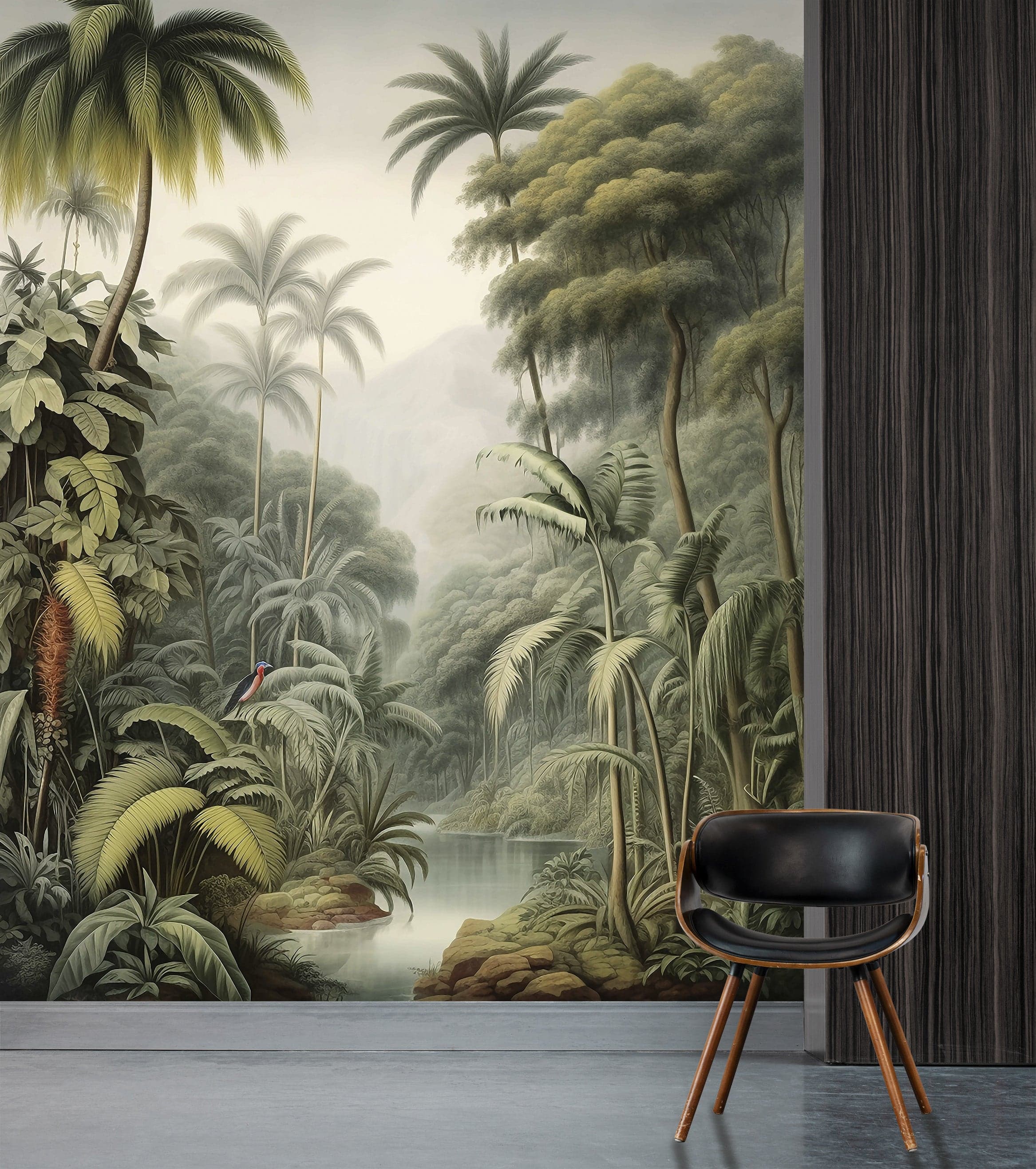 Misty Jungle Stream